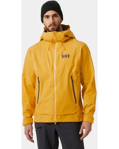 Helly Hansen Verglas Backcountry Ski Shell Jacket Orange - Multicolour