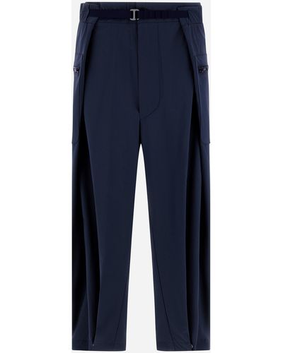 Herno Globe Pants In Eco Everyday - Blue
