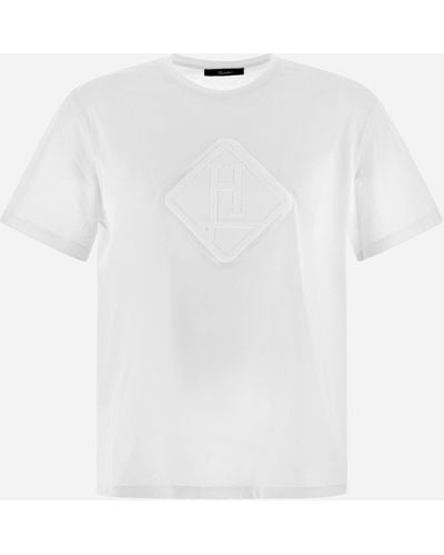 Herno Camiseta De Light Basic Jersey - White