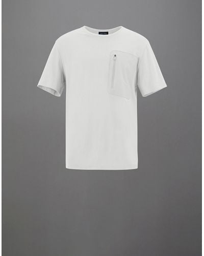 Herno Camiseta Laminar De Compact Jersey - Gray