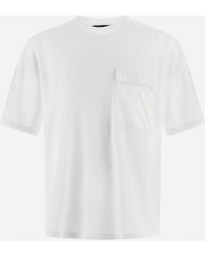 Herno T-SHIRT IN COTTON JERSEY - Bianco