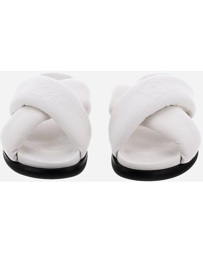 Herno Nappa Sandals - White