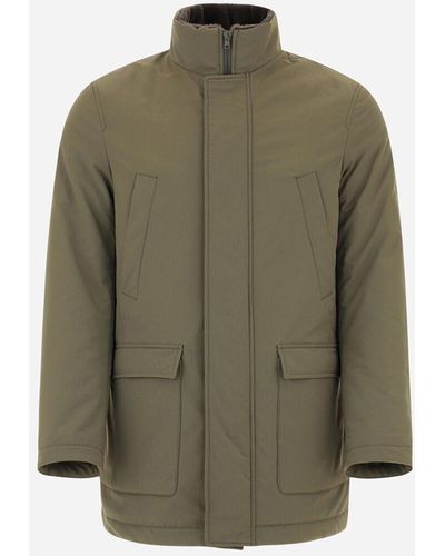 Herno FIELD JACKET IN KEYSTONE - Verde