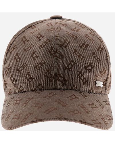 Herno CAPPELLO IN MONOGRAM - Marrone