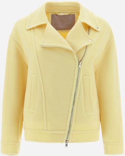 Herno BOMBER RESORT IN MODERN DOUBLE - Giallo