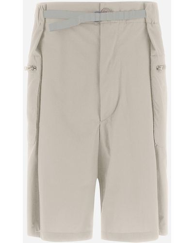 Herno Globe Cropped Pants In Eco Everyday - White