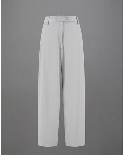 Herno PANTALONI LAMINAR IN COMFORT STRUCTURED - Grigio