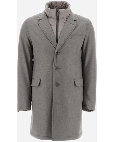 Herno Favola And Nuage Coat - Gray