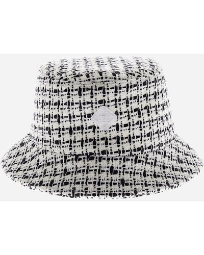 Herno Trend Tweed Hat - White