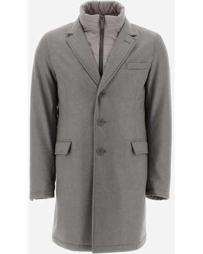 Herno Favola And Nuage Coat - Grey