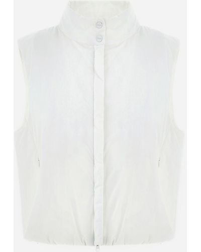 Herno Ecoage Sleeveless Jacket - White