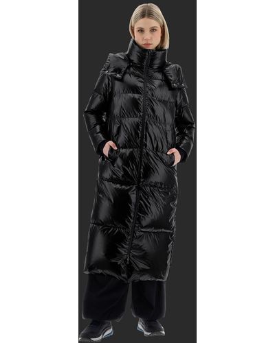 Herno PARKA LAMINAR IN GLAZED RIPSTOP 2LAYERS - Nero