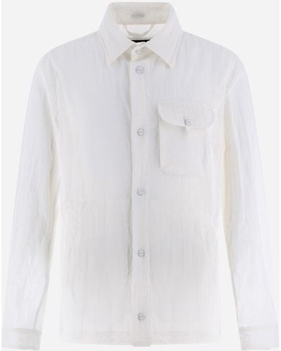 Herno 3d Ripstop Shirt - White
