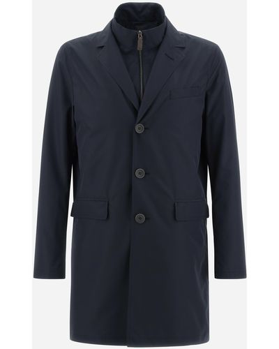 Herno Byron Raincoat - Blue