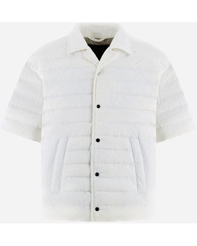 Herno Padded 3d Ripstop Shirt - White