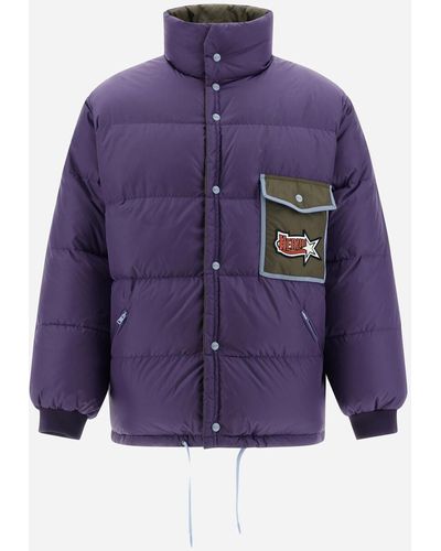 Herno Reversible Jacket In Nylon Chamonix - Purple