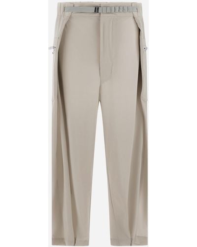 Herno Globe Pants In Eco Everyday - Natural