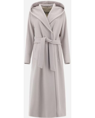 Herno CAPPOTTO IN FANCY LUXURY WOOL - Grigio
