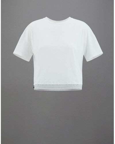 Herno Camiseta Con Cordón De Ajuste Laminar De Dynamic Interlock - Grey