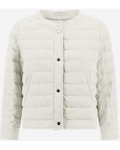 Herno New Linen Jacket - White