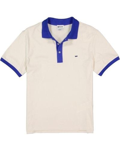 Gas Polo-Shirt - Blau