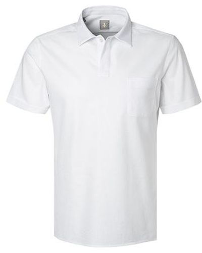 Jacques Britt Polo-Shirt - Weiß