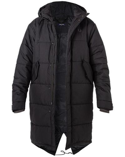 Fred Perry Parka - Schwarz