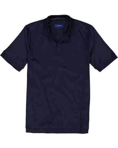 Eton Polo-Shirt - Blau