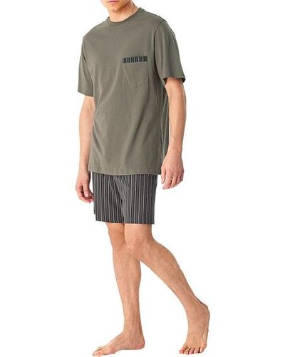 Schiesser Pyjama - Braun