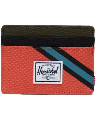 Herschel Supply Co. Charlie Cardholder Wallet - Red