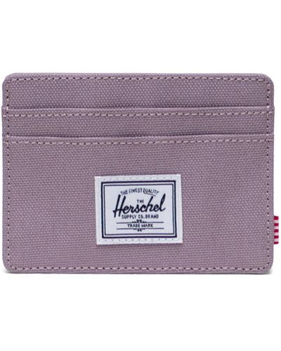 Herschel Supply Co. Charlie Cardholder Wallet - Purple