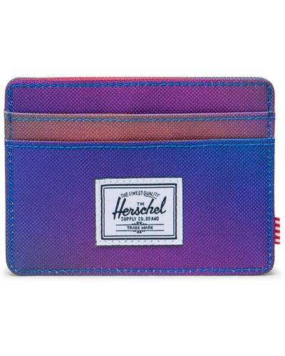 Herschel Supply Co. Charlie Cardholder Wallet - Purple