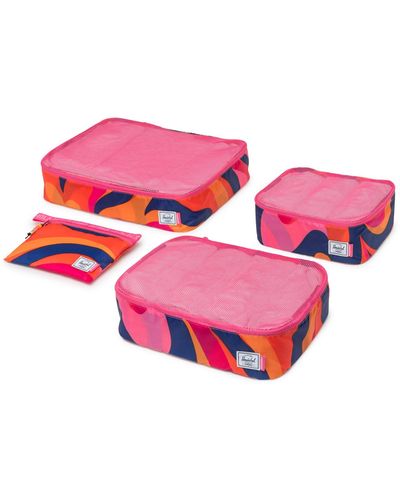 Herschel Supply Co. Kyoto Packing Cubes - Pink