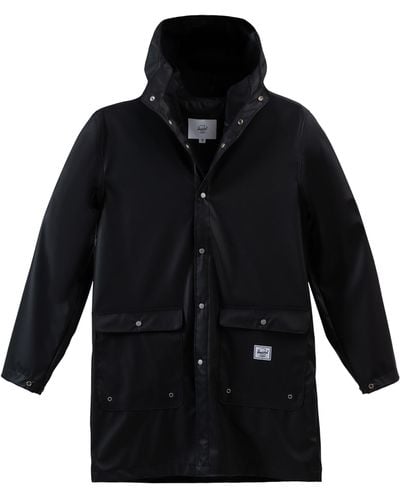 Herschel Supply Co. Long Rain Jacket - Black