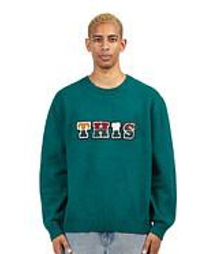 thisisneverthat THIS/THAT Knit Sweater - Grün