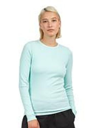 COLORFUL STANDARD Women Organic Rib LS T-Shirt - Blau