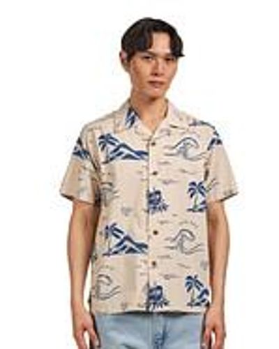 Nudie Jeans Arvid Waves Hawaii Shirt - Mehrfarbig