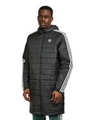 adidas Padded Hooded Coat - Schwarz