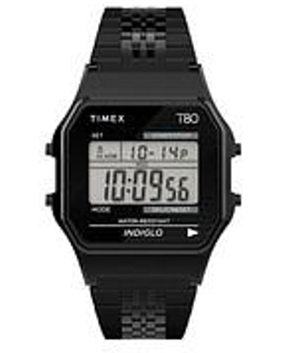 TIMEX ARCHIVE T80 Watch - Schwarz