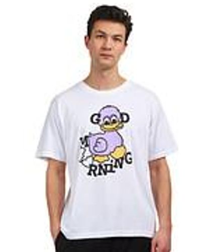 Good Morning Tapes Duck SS Tee - Weiß