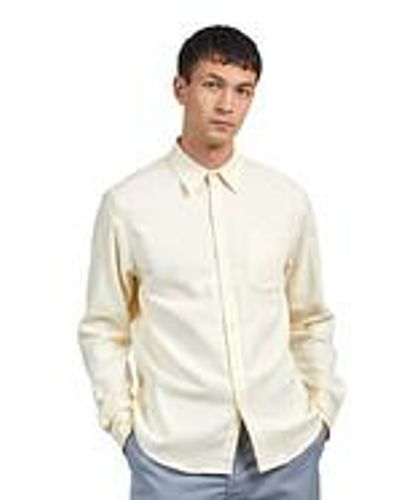 COLORFUL STANDARD Organic Flannel Shirt - Natur
