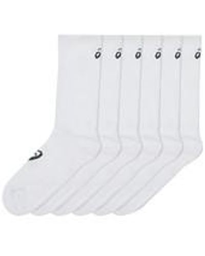 Asics 6-Pack Crew Socks - Weiß