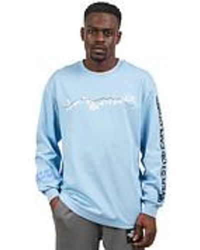 The North Face NSE Graphic L/S Tee - Blau