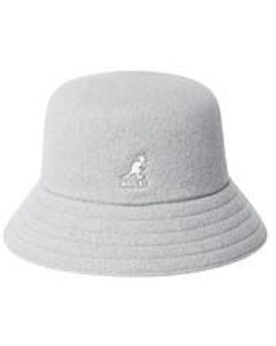Kangol Wool Lahinch Bucket Hat - Grau