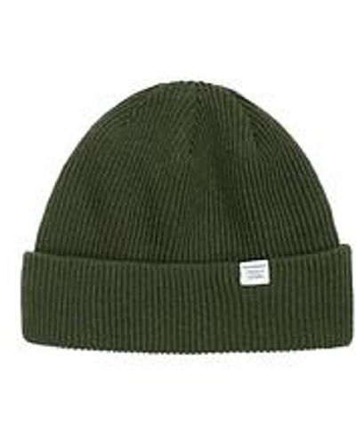 Norse Projects Norse Beanie - Grün