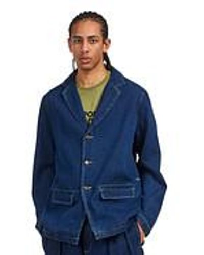 Pop Trading Co. Hewitt Suit Jacket - Blau