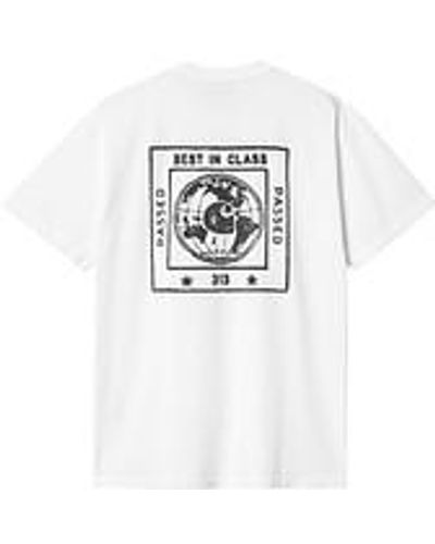 Carhartt S/S Stamp T-Shirt - Weiß