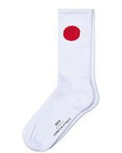 Edwin Japanese Sun Socks - Weiß