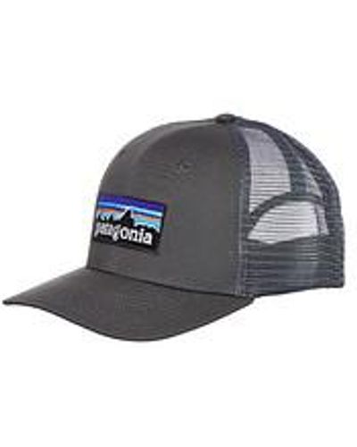 Patagonia P-6 Logo Trucker Hat - Grau