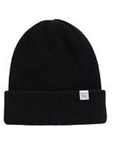 Norse Projects Norse Beanie - Schwarz
